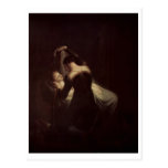 Henry Füssli - lecho de muerte 1809 de Romeo @ Jul Tarjeta Postal