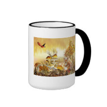 Herbsttiere Kaffee Tassen