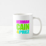 HERMAN CAÍN 4 PREZ TAZA DE CAFÉ