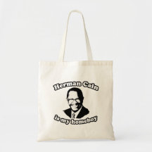 HERMAN CAÍN ES MI HOMEBOY BOLSA DE MANO