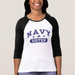 Hermana de la marina de guerra camiseta