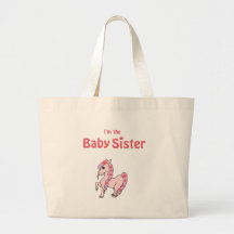 hermana del bebé del potro bolsas de mano