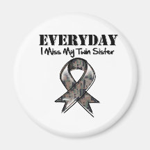 Hermana gemela - Srta. diaria My Hero Military de  Imán Para Frigorífico