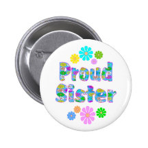 Hermana orgullosa pin
