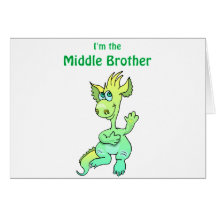 hermano del centro del dragón tarjetas