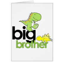 hermano mayor de los dinosaurios tarjetón