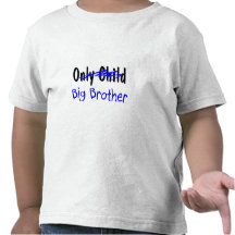 Hermano mayor (no más de hijo único) camisetas