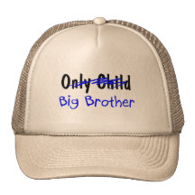 Hermano mayor (no más de hijo único) gorros  