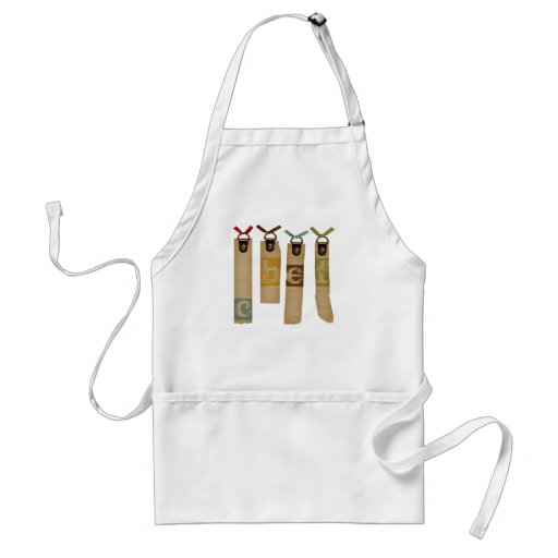 Hermoso diseño del cocinero delantales