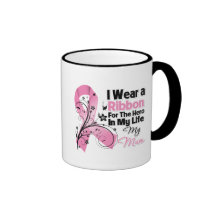 Héroe de la momia en mi cáncer de pecho de la vida tazas