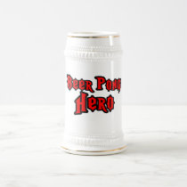 Héroe de Pong de la cerveza tazas