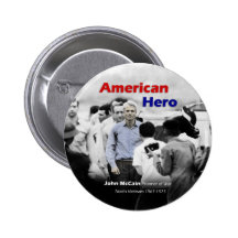Héroe del americano de John McCain del PRISIONERO  Pin