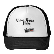 héroe del videojuego gorros bordados