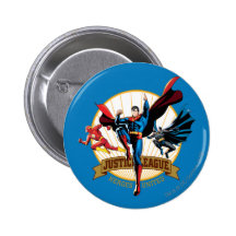 Héroes de la liga de justicia unidos pins