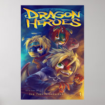 Héroes del dragón poster