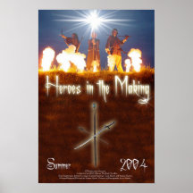 Héroes en los 2 de fabricación poster