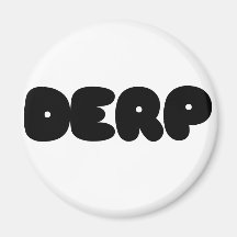 Herp Derp Imán De Frigorífico