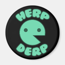 Herp Derp Imán Para Frigorifico