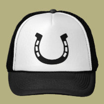 herradura de la buena suerte gorras