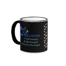 Herramienta de la religión taza de café