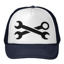 Herramientas cruzadas de la llave de tornillo gorras