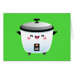 Hervidor de arroz de Kawaii Tarjetas