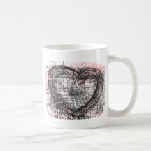 Herz Kaffee Tasse