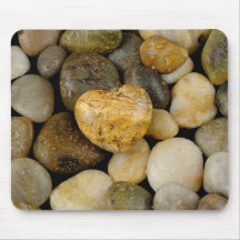 Herz-Kiesel Mousepad