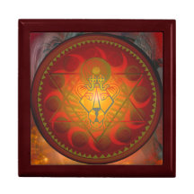 hexagram solar del sekhmet caja de joyas