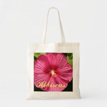 Hibisco del crespón de las rosas fuertes bolsa