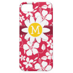 Hibisco tropical de Fuschia; Margarita iPhone 5 Protectores