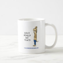 ¿Hice realmente eso? Tazas