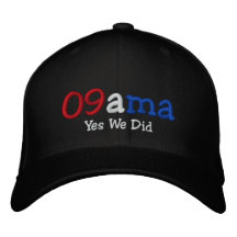 Hicimos sí el gorra bordado Barack Obama Gorra Bordada