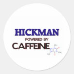 Hickman accionó por el cafeína etiquetas  