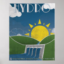 Hidroelectricidad Poster