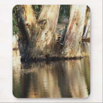 Hiedra Mousepad de la charca del invierno alfombrillas de raton 