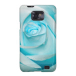 Hielo de la turquesa subió samsung galaxy SII carcasa