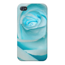 Hielo de la turquesa subió iPhone 4 funda