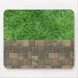 hierba y pavimentadoras alfombrillas de ratón