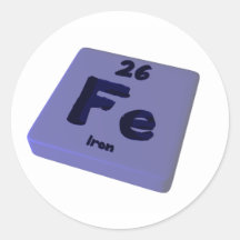 Hierro del FE Etiqueta