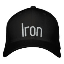 Hierro Gorro Bordado