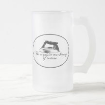 Hierro retro - la maquinaria exquisita de la tortu tazas