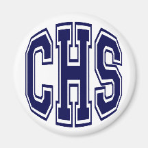 HIGH SCHOOL SECUNDARIA - AZUL DE CHS IMÁN PARA FRIGORÍFICO