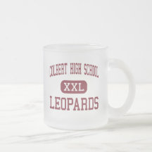 High School secundaria de Colbert - leopardos - ce Taza De Café