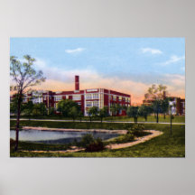 High School secundaria de Gary Indiana Horacio Man Posters
