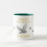 HIGH SCHOOL SECUNDARIA EAGLES, MARYLAND DE ABERDEE TAZA DE CAFÉ