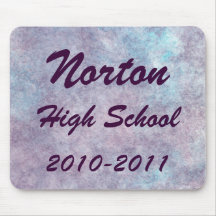High School secundaria Mousepad de Norton Alfombrillas De Ratones