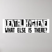 ¿Higiene dental qué más está allí? Poster