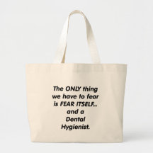 higienista dental del miedo bolsa