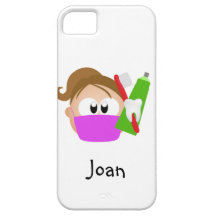 Higienista dental iPhone 5 carcasas